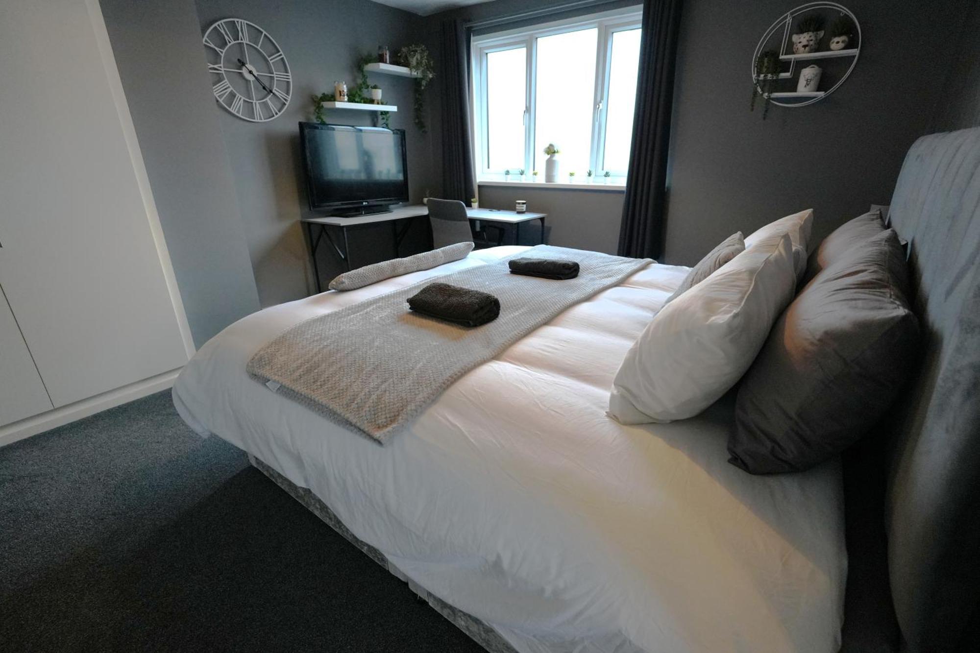 Detached Homestay - Super, King & Double Rooms - Leyland, Preston, Chorley, Lancashire Buitenkant foto